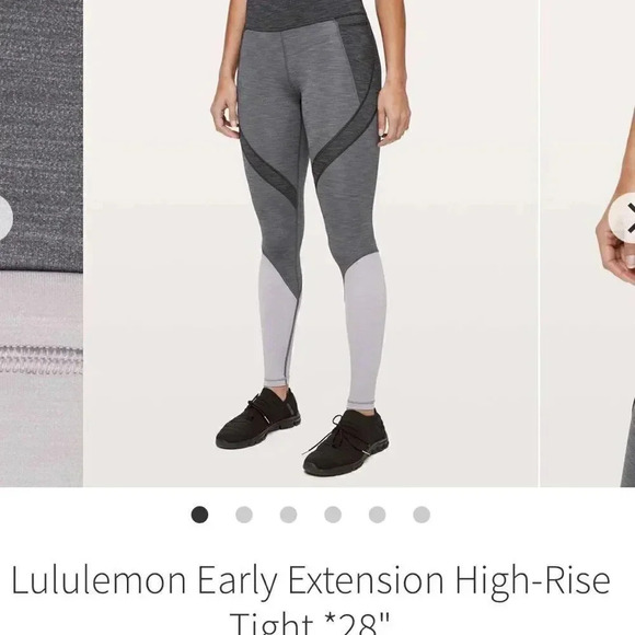 Lululemon Early Extension HR Tight 28” - Picture 2 of 2